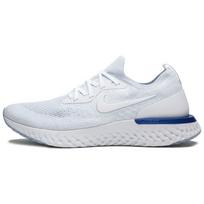 Nike Epic React Flyknit White Racer Blue AQ0067-100 40.5 mėlyna/balta