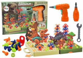 Konstrukcinis rinkinys su įrankiais 3D DIY Dinosaur
