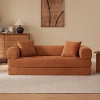 Beatramojė sofos modulinė sėdimoji dalis, sofa-lova, kurią galima paversti miego lova, tatamio grindų sofa svetainei, miegamajam ir butams 195 x 89 x 59 cm