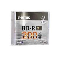 1 vnt. Ritek BD-R XL dvipusis tuščias Blue Ray diskas 200GB 1040 min. 24X greitis įrašomas Blu-ray diskas duomenų ir vaizdo įrašų saugojimui gray