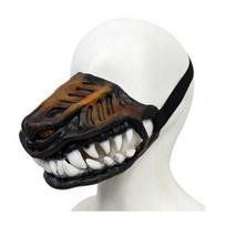 Funny Latex Puppy Mask Hell Hound Muzzle for Dogs, Scary Natural Beast Costume Cosplay Dogs with Adjustable Straps, Halloween Party And Pet S balta