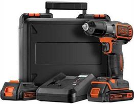 Akumuliatorinis suktuvas Black+decker Asd18kb, 18v, 2x1.5ah