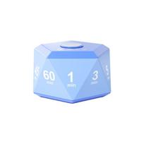 Overturn Timing Countdown Timer Instant Accurate Time Management Self-discipline Alarm Clock Visual Timer Cooking mėlyna