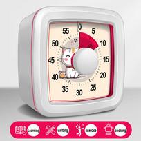 Cute Panda Visual Countdown Timer 60 Minute Non Ticking Time Management Timer for Kids Homework Classroom Cooking Exercise