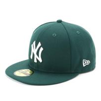 New Era MLB New York Yankees NY Dark Size 5950 NEYYAN DK GRN SWHT 25J Cap, Green, 8, gray