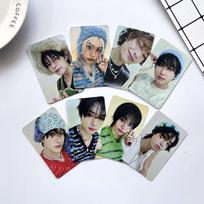 Stray Kids ATE albumo nuotraukų kortelės Rinkinys 8 vnt. Kpop stabas Lomo kortelės Mielos nario nuotraukų kortelės Gerbėjų kolekcija Dovana Prekės STAY gerbėjams gray