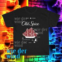 New Old Spice Old Logo Men's T-shirt funny size S to 5XL XL blue