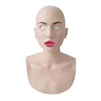 Kaukė Creepy Wrinkle Veido kaukė Latekso Cosplay Vakarėlio rekvizitai smėlis