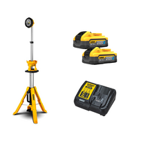 DCL079H2 DeWALT 18V prožektorius su trikoju stovu (1x5.0 Ah)