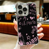 Lil Peep Hellboy Love Plating Phone Case For Iphone 16 17 Pro Max Air 16E 14 15 Plus 12 13 Mini Anti-Fall Airabag Cover iPhone 17 gray
