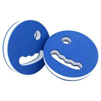 1Pair Water Exercise Discs Non-Slip Water Paddle Board Floating Swimming Wristband Pool Training Equipment Swimming Aids violetinė
