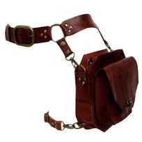 Steampunk Drop Leg Thigh Bag For Men Women, Medieval Waist Bag Leg Bag Climbing Cycling Thigh Bag Leather Waist Bag ruda
