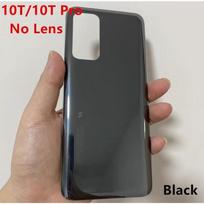 10 T 10TPro Baterijos Galinis Dangtelis Xiaomi Mi 10T / 10T Pro 5G 6.67  Korpuso Stiklo Pakeitimas Galinis Dangtelis + Lipdukas su Logotipu Silver No Lens