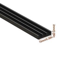1m/1.5/2m Window Water Blocking Bar Self-Adhesive TPE Water Backflow Blocking Bar Rain Deflector Edge Sealing Home Weatherstrip black