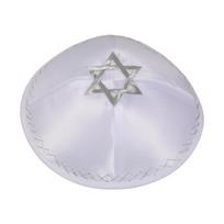 Embroidery Pattern Jewish Cap Polyester Skull Hat Traditional Kippah Hat For Men Religious Ceremonies And Daily Use auksas