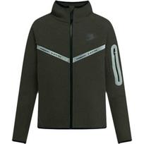Nike Tech Fleece su gobtuvu patogus užtraukiamas švarkas Vaikams IM9154-355 XS gray