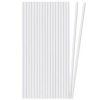 50 lazdelių akrilo augalų kuoliukai, lankstūs, patvarūs, skatinantys augimą, ištempiami stabilūs augalo atramos sodo augalų laikikliai 30cm white