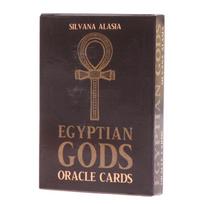 Egyptian Gods Oracle Card Tarot Prophecy Fate Divination Deck Party Board Game 1pcs black