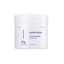 MISSHA Super Aqua Ultra Hyalron Toner Pad 90 Sheets (180g) 1ea white