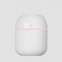 Portable USB Ultrasonic Air Mini Humidifier Essential Oil Diffuser Car Purifier Aroma Anion Mist Maker with LED Lamp Lighting balta
