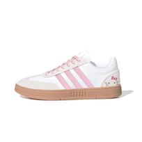Adidas Gradas Abrasion Resistant Low top Skateboard Shoes Unisex Pink White IE9044(Team138) 38 white