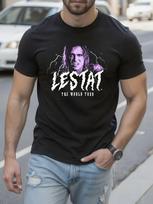 The Vampire Lestat: The World Tour Graphic Tshirt SlimFit... XXXXL gray