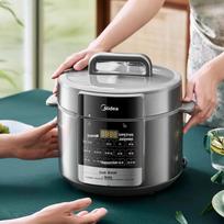 Midea 6L Smart Electric Pressure Cooker with Dual Pots CN plug (adapter included)