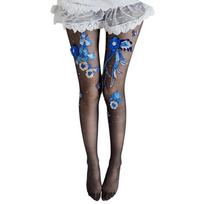 Patterned Tights for Women High Waist Pantyhose Sheer Tights Pantyhose Thigh High Stockings Hosiery Gifts gray