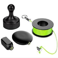 Easy Use Magnetic Magnetic Cable Puller Heavy Duty Durable Nylon Pipe Conduit Nylon String Line Electrician Tool Garden Repair