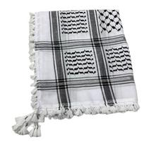 Classical Arafat Keffiyeh Scarf for Men Daily Wear with Unique Pattern Design Desert Scarf Arab Shemagh for Adult juoda