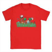 Terraria Game New Arrival T Shirt for Men Women  Pure Cotton  Tee Shirt Clothes S green