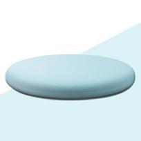 LMETJMA Round Memory Foam Seat Cushion Bar Stool Pad Detachable Chair Cushion Pad Dining Seat Cushion Floor Cushion JT413 30cm mėlyna