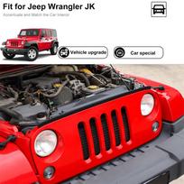 Priekinio variklio dangčio ir grotelių sandariklis 55397279AB, skirtas Jeep Wrangler JK 2007-2018 red