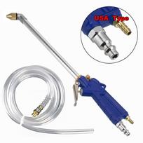 Engine Water Gun with 100cm Hose 40cm Pneumatic Cleaning Tool Machinery Parts Engine Care High Press Car Engine Oil Cleaner Tool gray