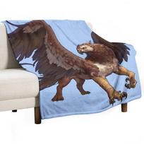 Griffin Throw Blanket heavy to sleep Soft Plaid Cute Plaid Furrys Blankets 30x40in gray