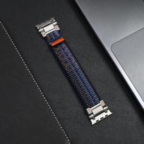 Nylon Loop Strap for Apple Watch Ultra 3 2 49mm Series 11 10 9 8 7 46mm 45mm Correa for iwatch 6 5 Se 3 44mm Watchband Bracelet for Apple Watch 46mm black