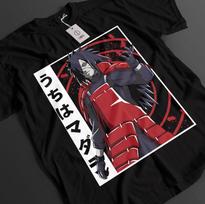 Naruto Shirt Konan T-Shirt Akatsuki Tshirt Anime Nagato Top Pain Unisex Tee XL red