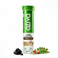 OZiva Hair Actives + Shilajit for Men | Supports Hair Thickness & Density | Hair Fall Supplement with Liposomal SesZen-Bio®, GZen-Zinc™ & Shudh