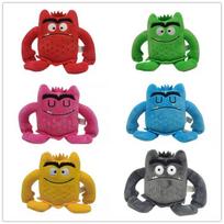 6 vnt./rinkinys Spalvotas monstras pliušinis žaislas Peluche Kūdikio nuraminimas Spalvų emocijos Pliušinis kimštas žaislas Vaikams Vaikų gimtadienio Kalėdų dovanos blue