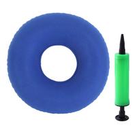 Piercing Pillow with Hole For Ear Pain Doughnut Cushion Ear Cushion Sleeping Ring for Side Sleepers for Pain Relief tamsiai mėlyna spalva