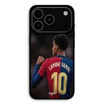 Dėklas iPhone 17 Pro Lamine Yamal Nr. 10 FC Barcelona Maniacase juoda