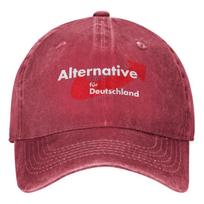 Vokietija AFD Alternatyva Džinsinė Beisbolo Kepuraitė Medžioklės Trucker Tėčio Kepuraitė Vasarinė Poros Moterims Streetwear Apsauganti nuo Saulės Beisbolo Kepuraitės One Size pink