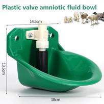 Sheep Goat Dog Automatic Drinking Bowl Trough Goat Water Tank Sheep Drinker Sheep Feeder Farming Copper Value Farm Drinker Tool black