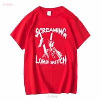 Screaming Lord Sutch T Shirt Size S 5xl Long Or Short Sleeves Vintage Washed Casual Fashion Graphic Unisex S