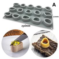15/20 Hole Cheese Silicone Mold Fondant Cake Mold Diy Chocolate Baking Tools Cake Decoration Accessories Bakeware A