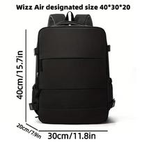 Mokyklinė kuprinė Kelioninė kuprinė Pigus variantas Wizz Air easyJet Kuprinė Didelė Lengva Daugiafunkcinė Bagažo kuprinė Moteriška (Green,One size fits all) žalia