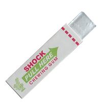 Juokingi elektrinio smūgio kramtomosios gumos pokštų žaislai Naujovė Šokiruojantis juokavimo įrenginys Hilariški pokštų rekvizitai Balandžio 1-ajai Draugų vakarėliui balta