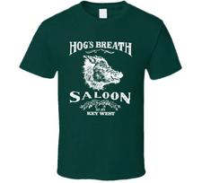 80s Hogs Breath Saloon Fort Walton Green Motorcycle Fan T Shirt XL gray