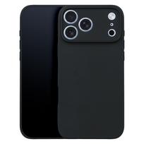 Matinis TPU dėklas, skirtas iPhone 17 Pro Max 6,9″ / 18 Pro Max 6,9″, juodas