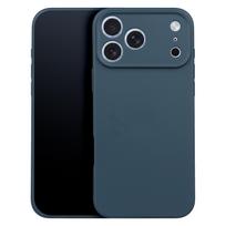 Matinis TPU dėklas, skirtas iPhone 17 Pro Max 6,9″ / 18 Pro Max 6,9″, tamsiai mėlynas